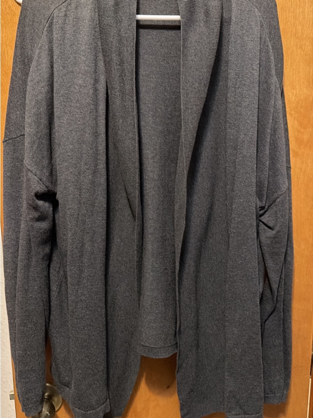 Old Navy Dark Gray Open-Front Cardigan